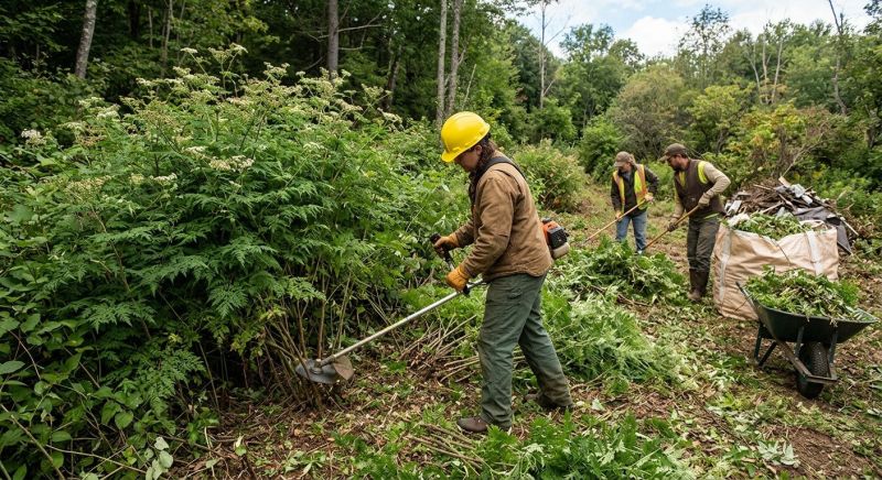 Hemlock Removal in Bucks County, PA