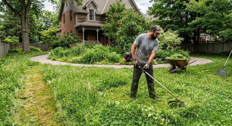 Tall Grass Mowing in Bowie, MD